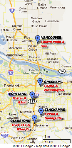comprite locations map